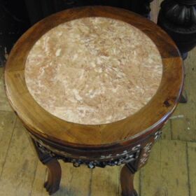 Chinese Marble Top Stand